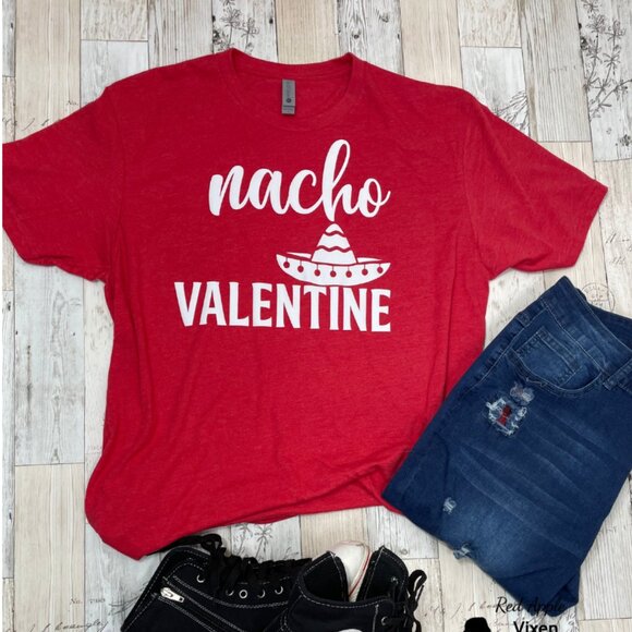 Nacho Valentine Graphic Tee - Picture 1 of 2